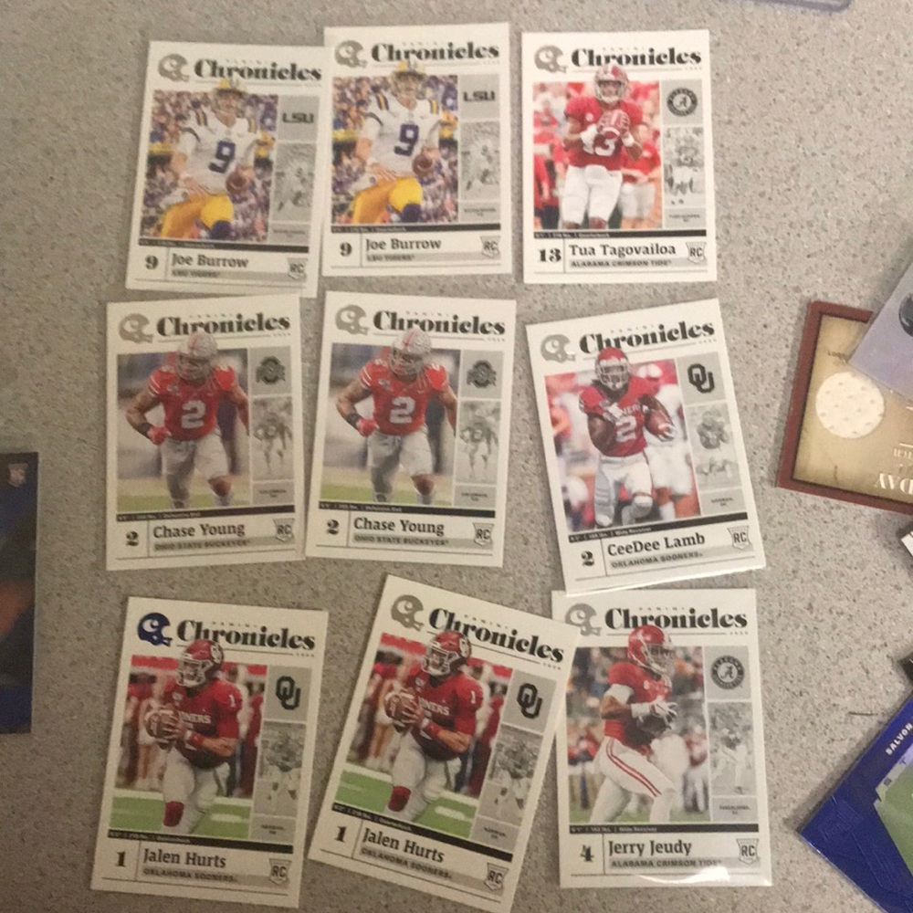 Chronicles joe burrow, chase young, jalen hurts
